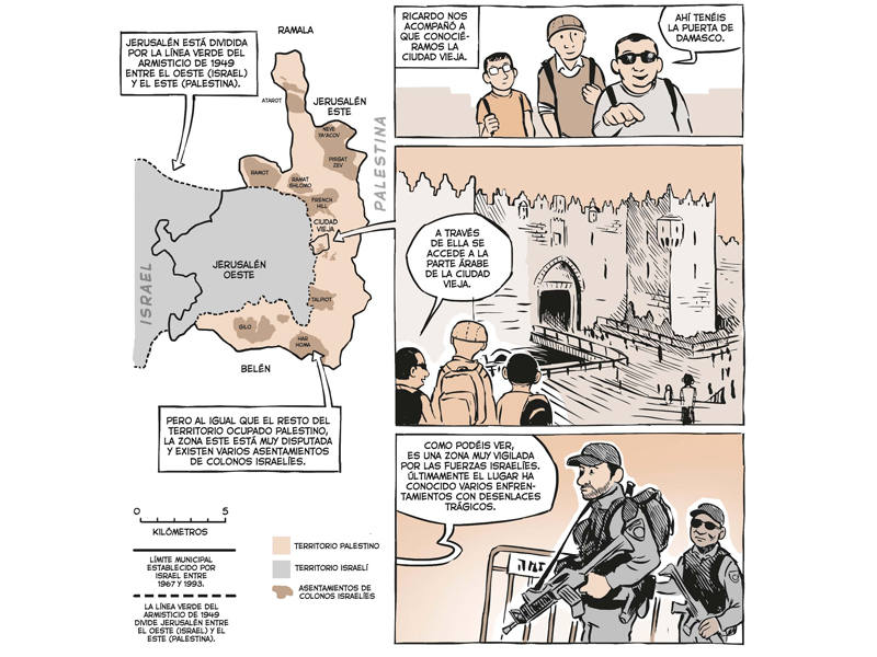 Viñetas de 'Vidas ocupadas'