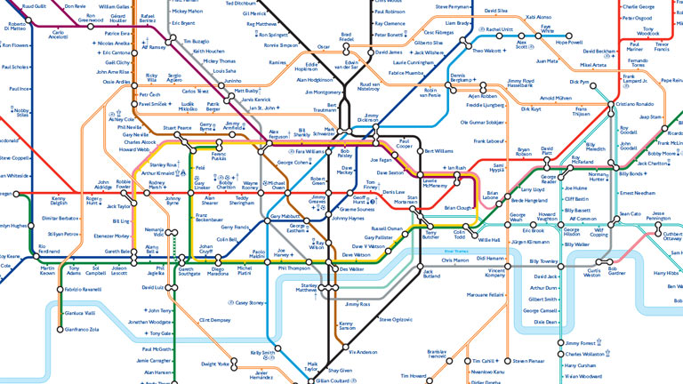 Mapa Metro Londres 2015