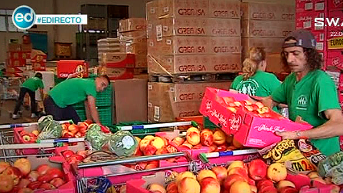 Resultado de imaxes para españa pobres banco de alimentos