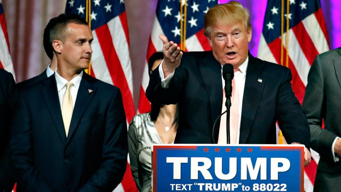 El jefe de campaÃ±a de Trump, detenido por una agresiÃ³n una periodista