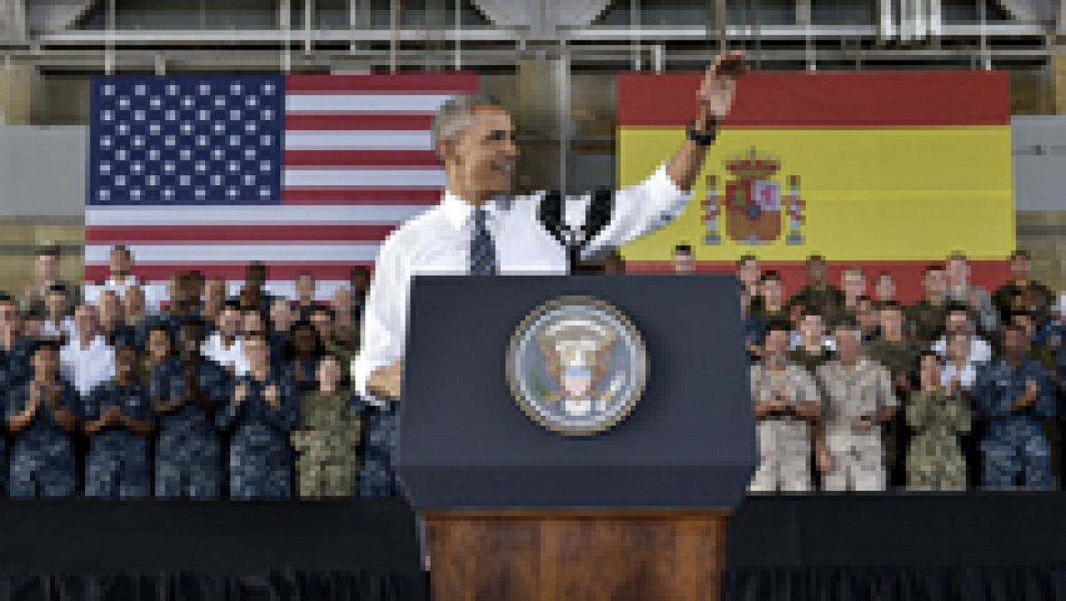 Discurso íntegro de Obama a las tropas de la Base Naval de Rota Discurso íntegro de Obama a las tropas de la Base Naval de Rota