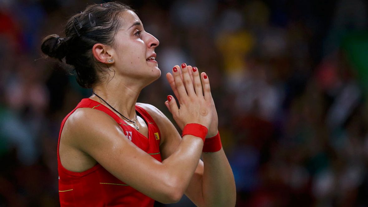 Río 2016: Carolina Marín: "Lo importante es lo que hay detrás de este oro" Carolina Marín ha asegurado al terminar el partido que la final ha sido "muy bonita y muy ajustada.