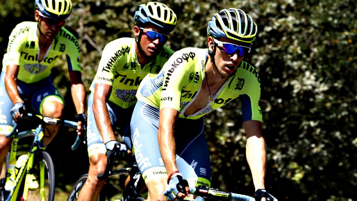 El belga Jonas Van Genechten (IAM) ha ganado la séptima etapa de la Vuelta disputada entre Maceda y Puebla de Sanabria, de 158,5 kilómetros, en la que el colombiano Darwin Atapuma (BMC) mantuvo el jersey de líder.