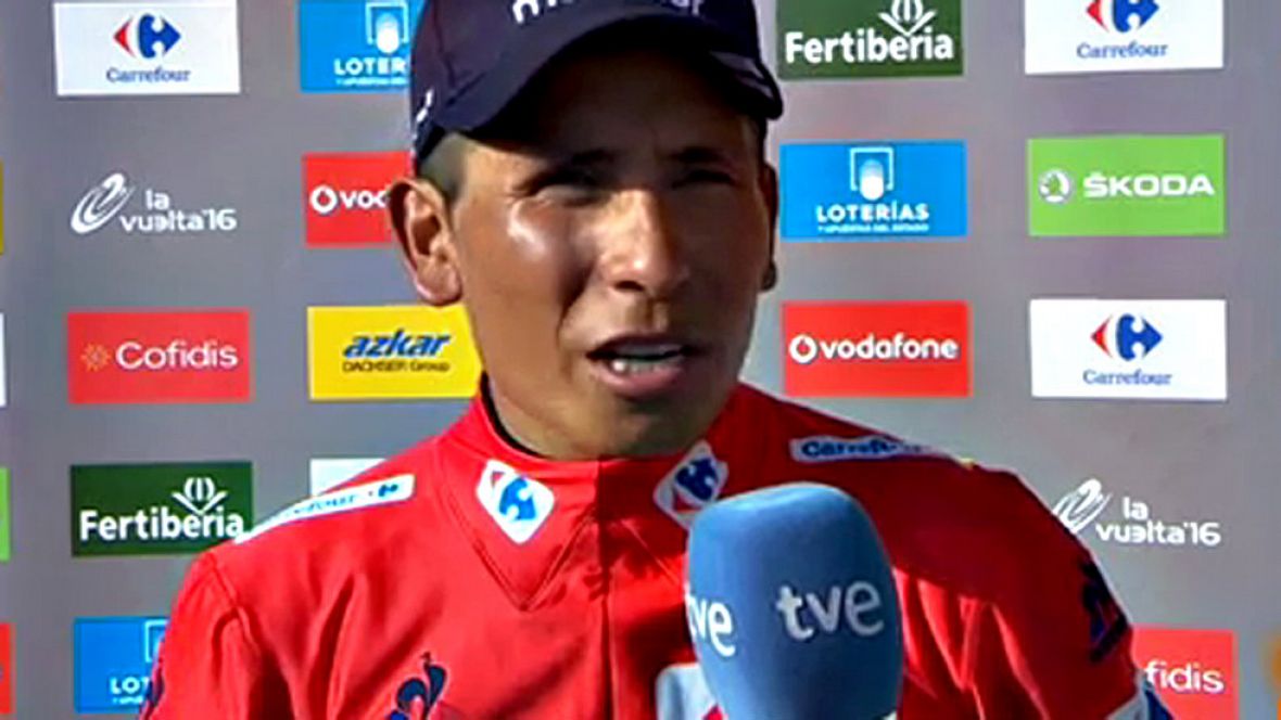 Nairo Quintana cruzó la meta con 2 segundos de adelanto sobre Froome y se proclama virtual vencedor de la Vuelta 2016.