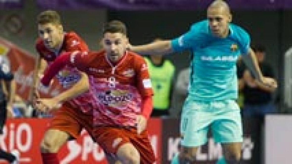 El FC Barcelona venciendo a ElPozo, sigue tras Inter, en una jornada con múltiples empates El FC Barcelona venciendo a ElPozo, sigue tras Inter, en una jornada con múltiples empates
