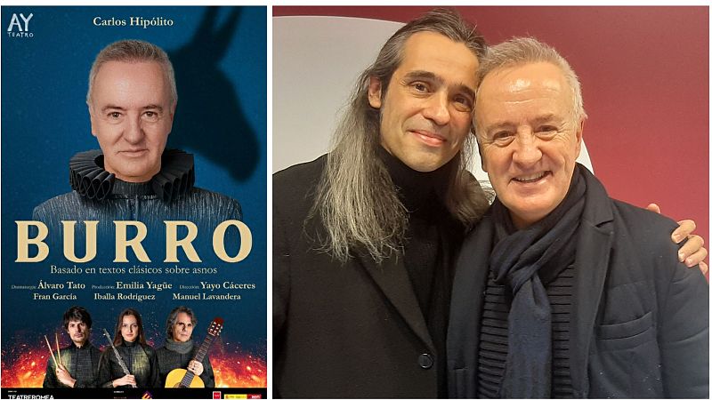 La sala - 'Burro', de Ay Teatro: Carlos Hipólito y Álvaro Tato - Escuchar ahora