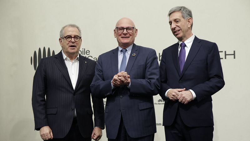 Les institucions fan pinya al voltant del Mobile World Congress | ÀLEX CABRERA