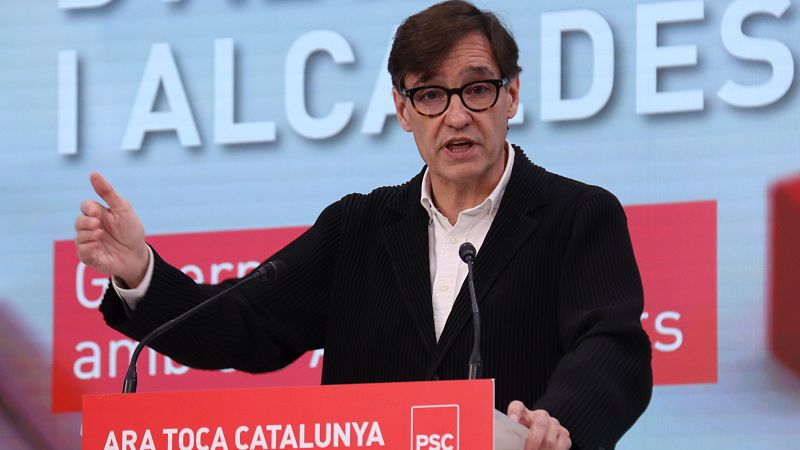 Salvador Illa acusa ERC i Junts de generar més frustració amb les propostes de finançament