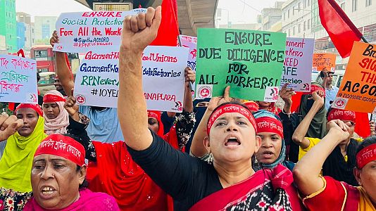 Bangladesh, sindicarse a pesar de todo: "La mano de obra barata es esclavitud"
