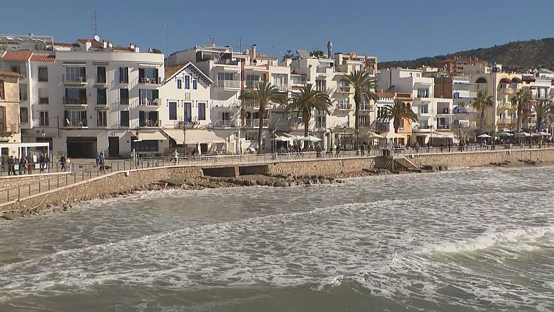 El temporal de Setmana Santa deixa sense sorra moltes platges