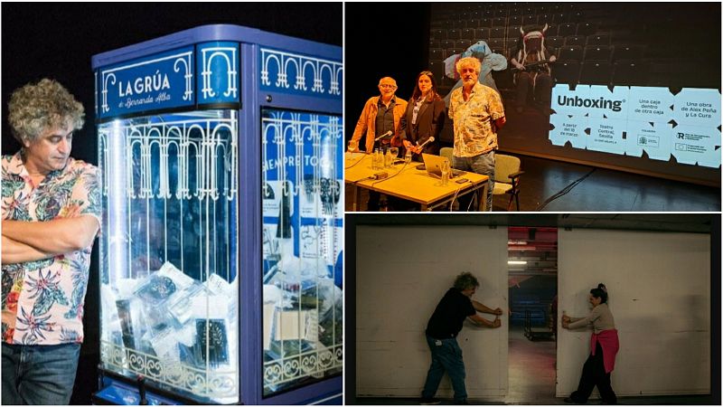 La sala - Álex Peña: 'Unboxing. Una caja dentro de otra caja' y 'Recreativos Federico' - Escuchar ahora