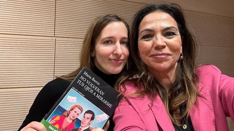 Libros de arena - Marta Barrio y 'No volverán tus ojos a mirarme' - Escuchar ahora