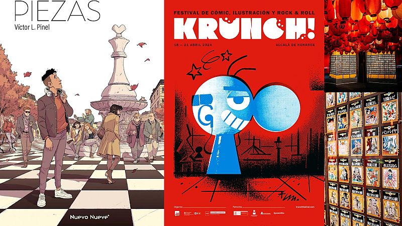 Territorio 9 - Piezas de Víctor L. Pinel, Krunch y The art of manga - Escuchar ahora