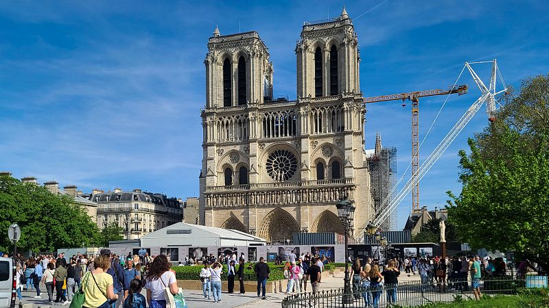 Las mañanas de RNE con Iñigo Alfonso - Notre Dame abrirá sus puertas a finales de año, cinco años después del incendio