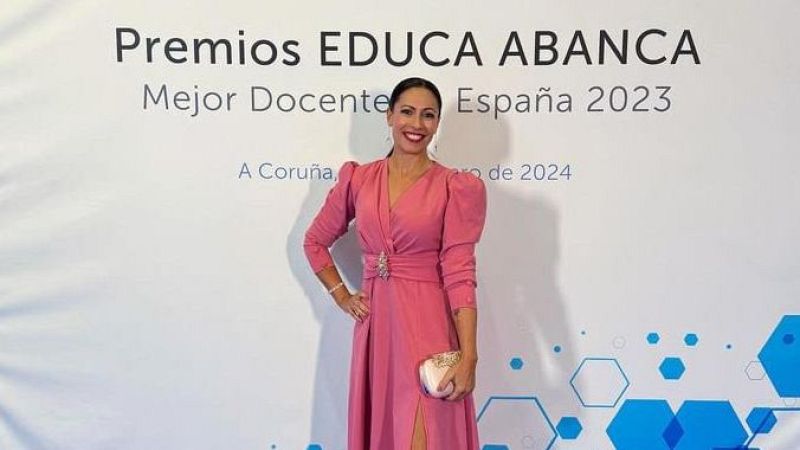 Loida González, mejor profesora de infantil de España (Premios Educa Abanca)