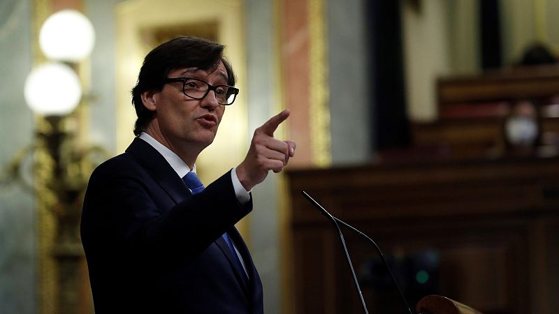 Salvador Illa compareix a la comissió d'investigació del Congrés sobre el 'cas Koldo'