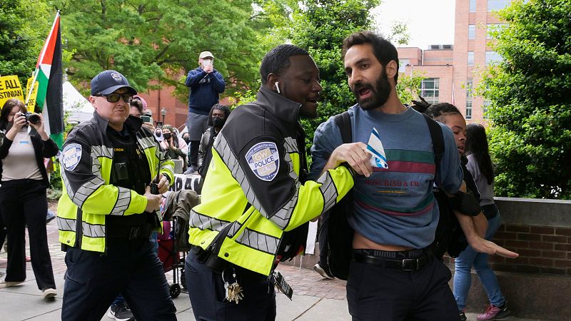 Crónica internacional - Los universitarios estadounidenses protestan contra de la guerra en Gaza