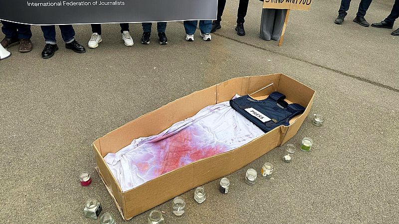 Las mañanas de RNE - Informe RSF: "Gaza es el lugar más peligroso para hacer periodismo"