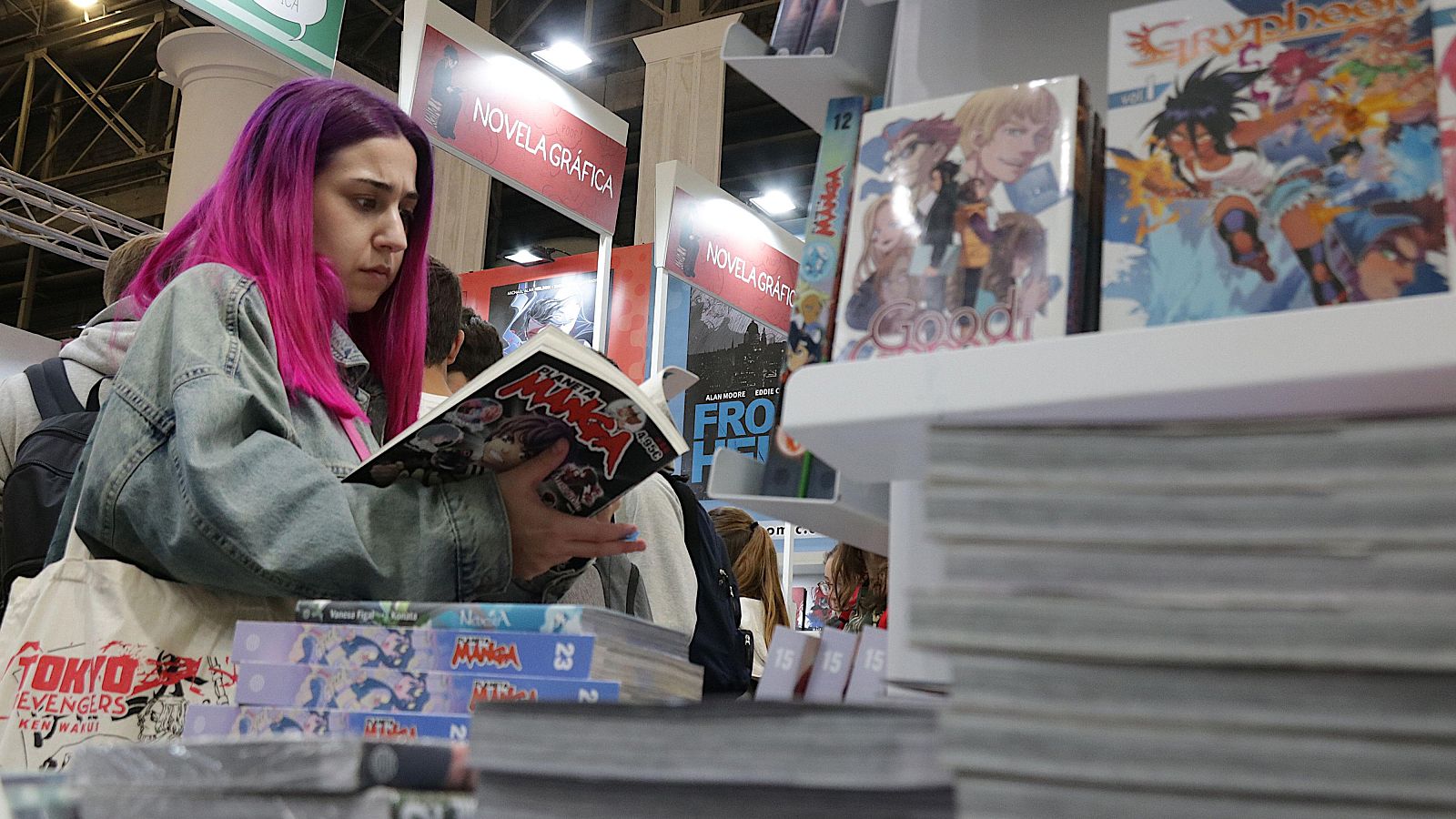 L'exposició dedicada a Francisco Ibáñez genera expectació al Còmic Barcelona | Montse Soto