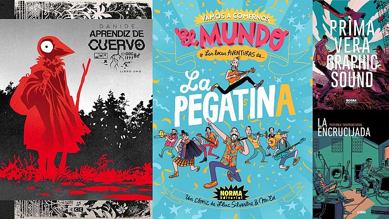 Territorio 9 - Aprendiz de cuervo de Danide y Cómics musicales con Iria