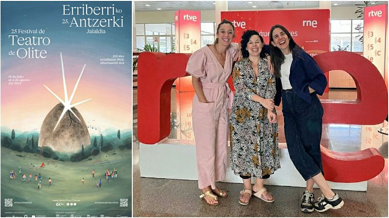 La sala - 25º Festival de Teatro de Olite: Andrea Jiménez, Ane Pikaza y María Goiricelaya - Escuchar ahora