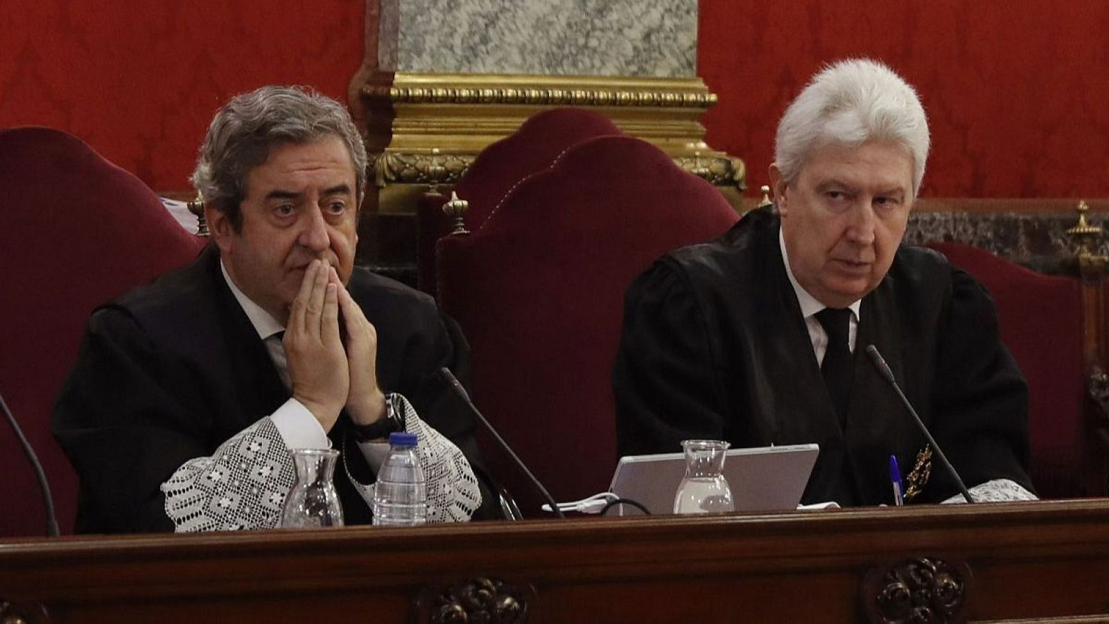 Els fiscals del judici del 'procés' mantenen la pugna amb el fiscal general de l'Estat | ÀLEX CABRERA