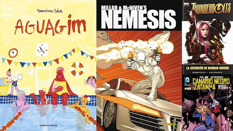 Territorio 9 - Aguagim, Nemesis, Thunderbolts y otros cómics para el verano - Escuchar ahora