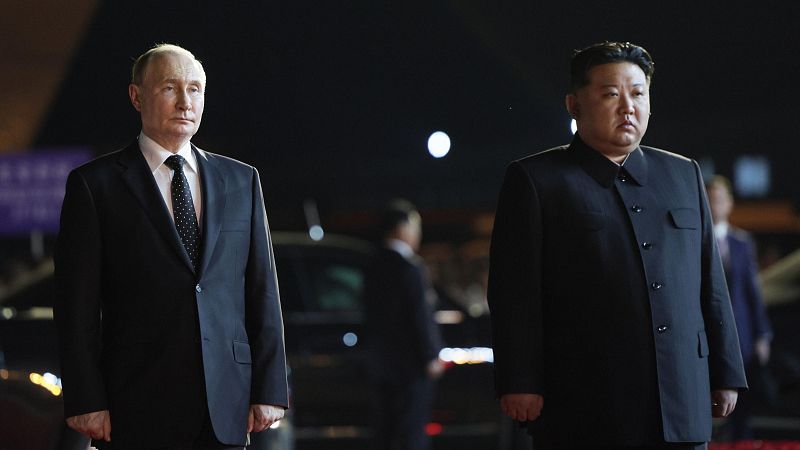 Putin y Kim Jong-un estrechan la colaboración militar y económica