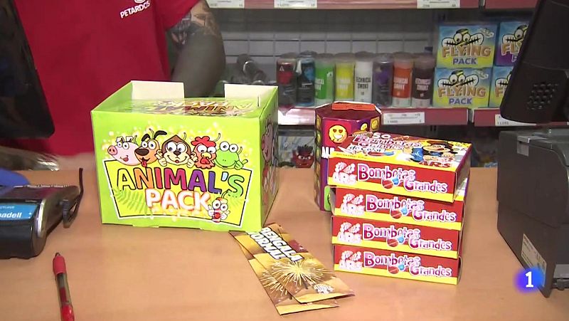 Gairebé 20 milions d'euros en venda de petards per Sant Joan