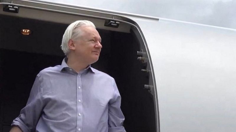 Cinco Continentes - Assange se encamina hacia la libertad