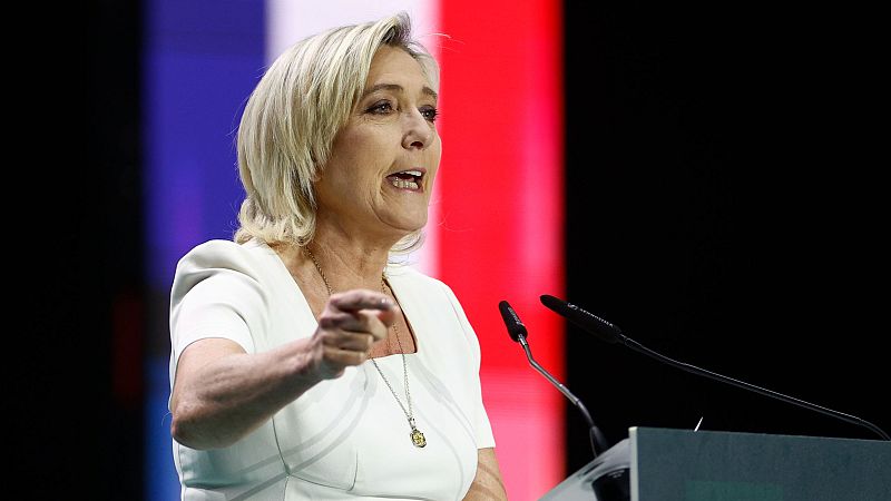 24 Horas Fin de semana - La extrema derecha de Le Pen gana la primera vuelta de las legislativas en Francia