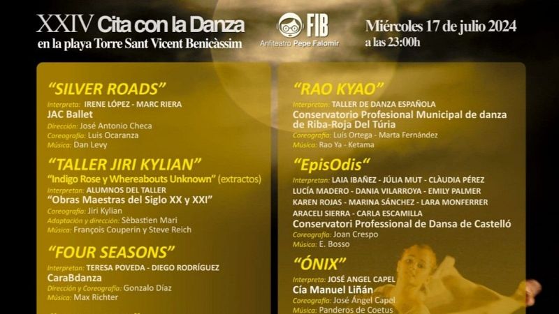 Cita Danza Benicàssim 2024 - A compás | Escuchar