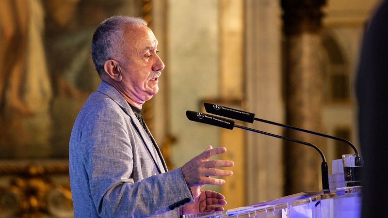 24 horas - Pepe Álvarez (UGT): "Lo que pretendemos es que no haya despidos"