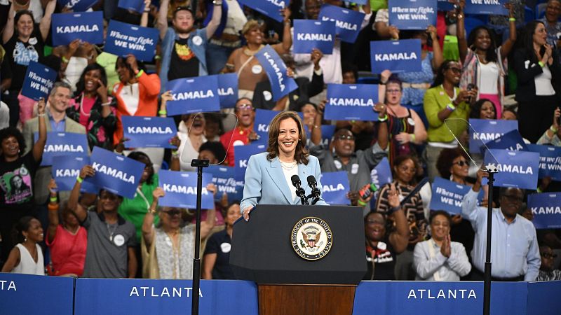 Cinco continentes - Kamala Harris, a por el voto latino