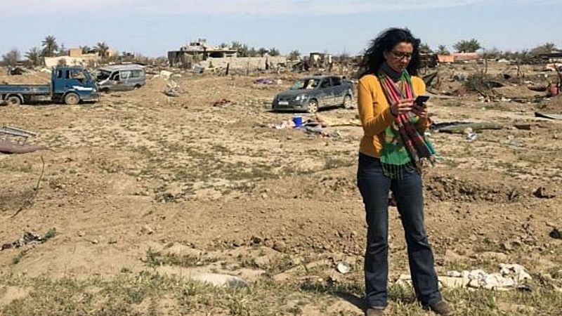 Las cuñas de RNE - Reporteras de guerra: mujeres en primera línea de combate en 'Memoria de delfín' - Las cuñas de RNE | Escuchar