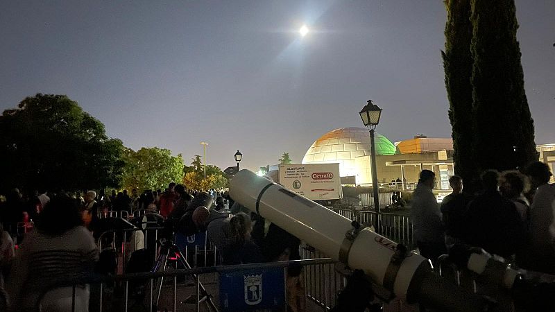 24 horas - Un día en las jornadas de observación del Planetario de Madrid