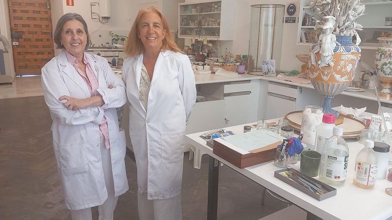 Punto de enlace - Entramos en en los talleres de porcelana Patrimonio Nacional - 25/10/24