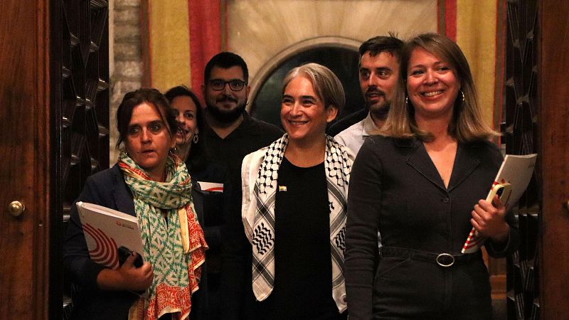 Últim ple d'Ada Colau a l'Ajuntament de Barcelona