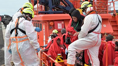 La determinación de llegar desde África a Islas Canarias