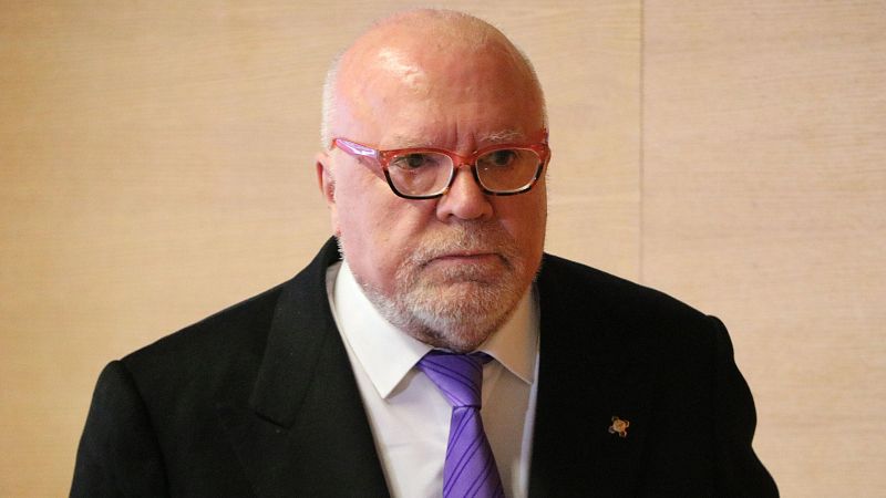 L'excomissari José Manuel Villarejo, aquest dimecres a la comissió dels atemptats del 17-A del Congrés  (ACN)