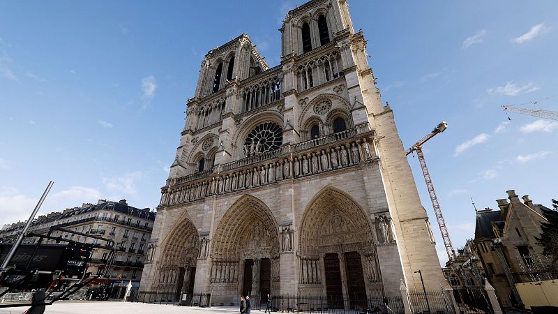 Notre-Dame renace cinco años después gracias a los trabajos de restauración