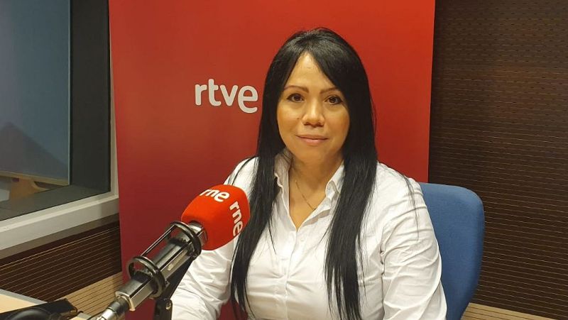 Scarlet Piñero, coordinadora de "Vente Venezuela"