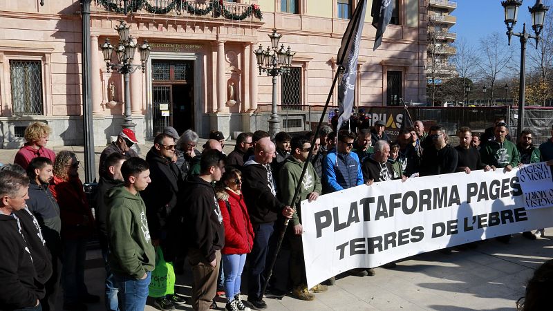 La pagesia protesta contra l'acord de la UE amb Mercosur que "amenaça" les explotacions ramaderes