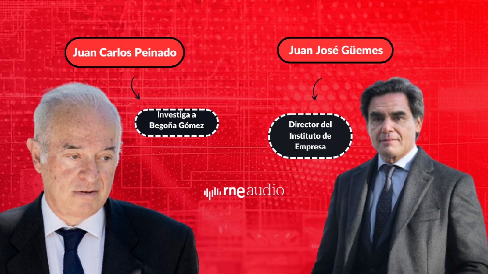 Radio 5 actualidad - Declaración íntegra de Peinado con Güemes | RNE Audio  - Escuchar ahora
