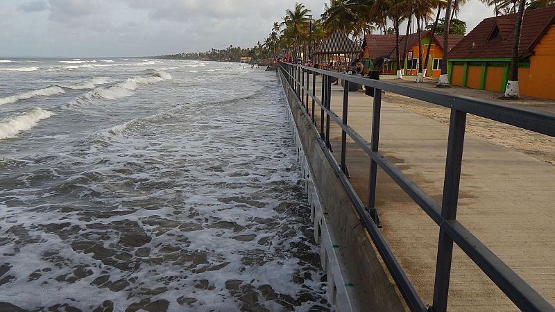 La costa en peligro por la subida del nivel del mar