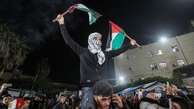 El anuncio del acuerdo para una tregua en Gaza