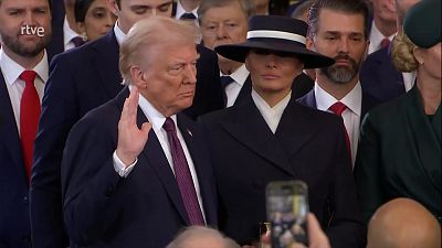 Trump jura su segundo mandato como presidente de EE. UU.