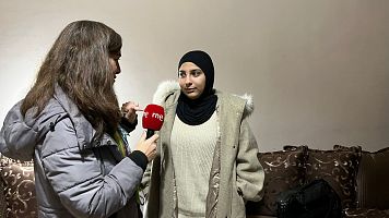 Rose Khuwais, la presa palestina ms joven excarcelada tras el alto el fuego en Gaza: "Temo que me vuelvan a encerrar"