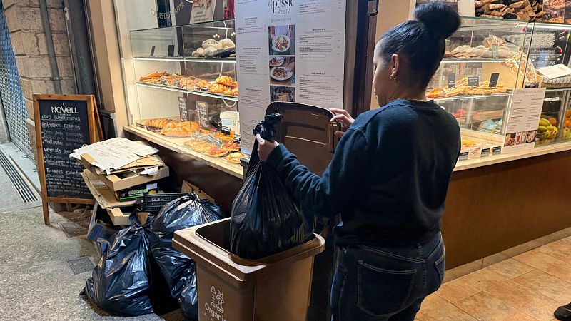 L'hostaleria de Girona protesta per la recollida d'escombraries