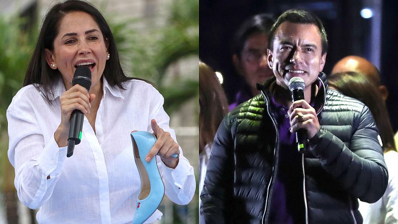 Hora América - Empate técnico en 1ª vuelta de las elecciones en Ecuador - 10/02/25 - escuchar ahora